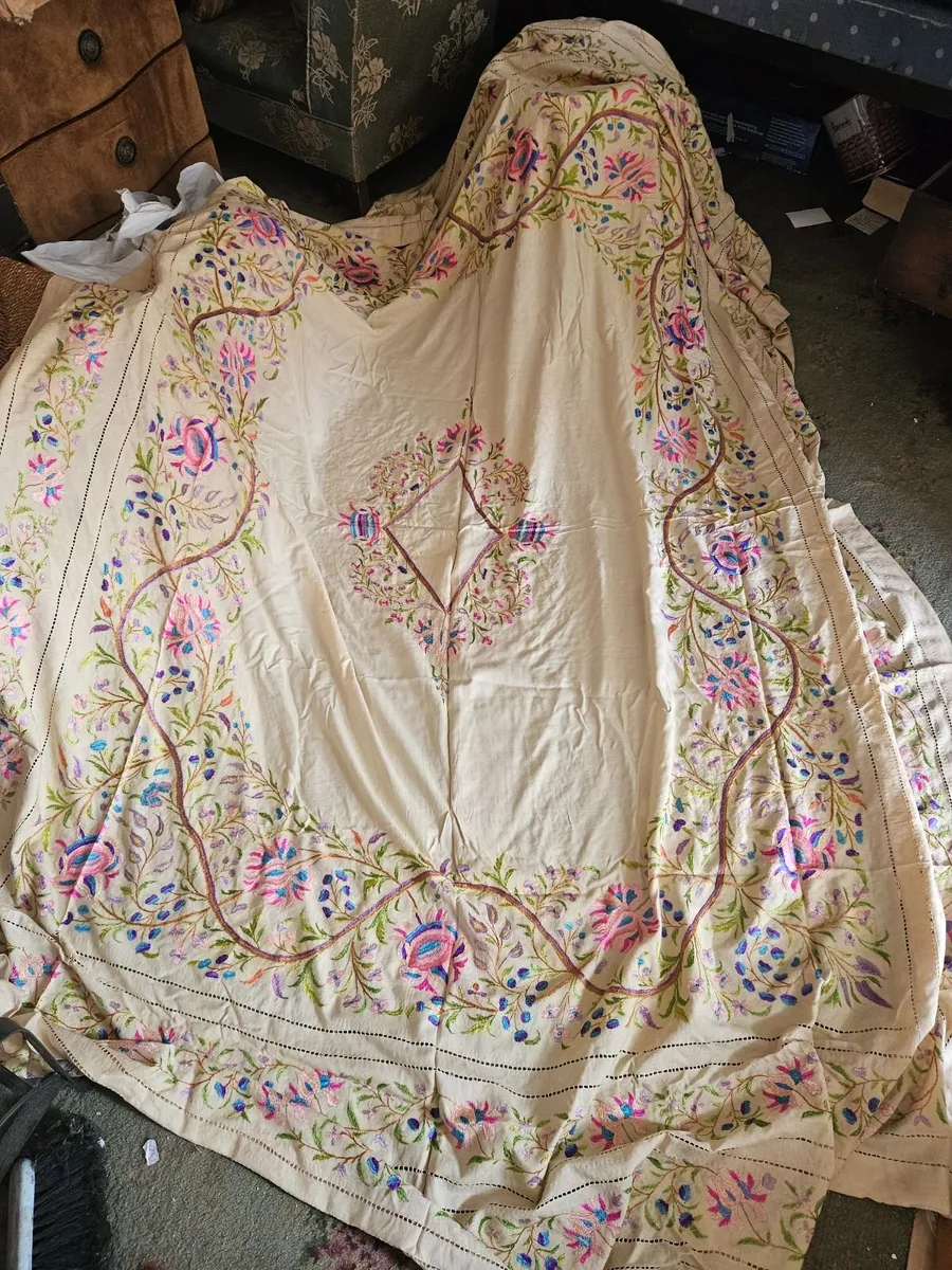 Vintage Table Cloth - Image 1