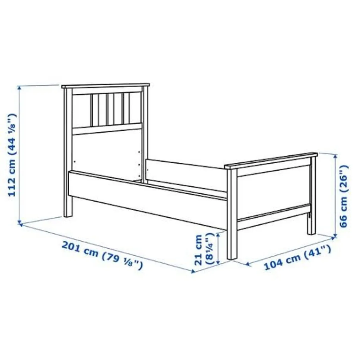 Ikea single Bed - Image 2