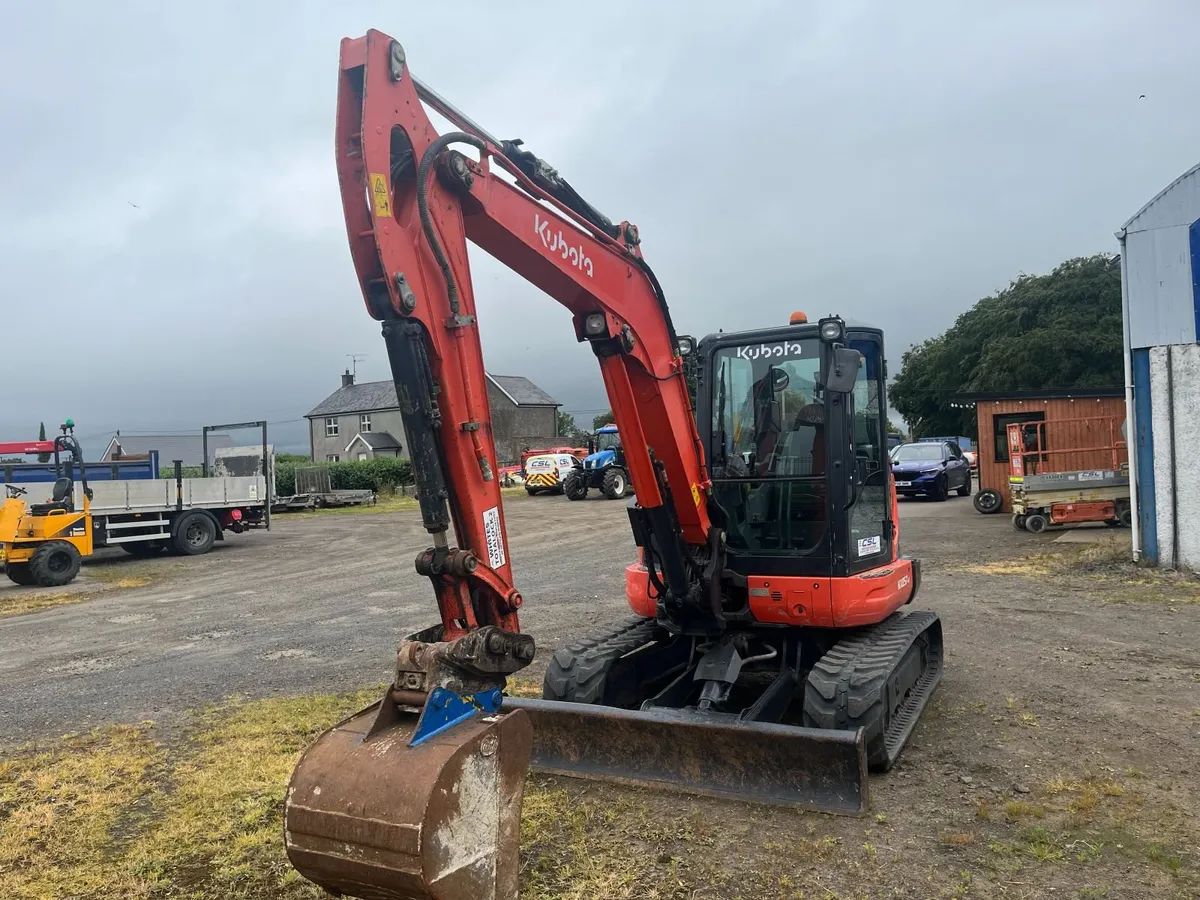 Kubota Kx057-4 Excavator 2019 - Image 4