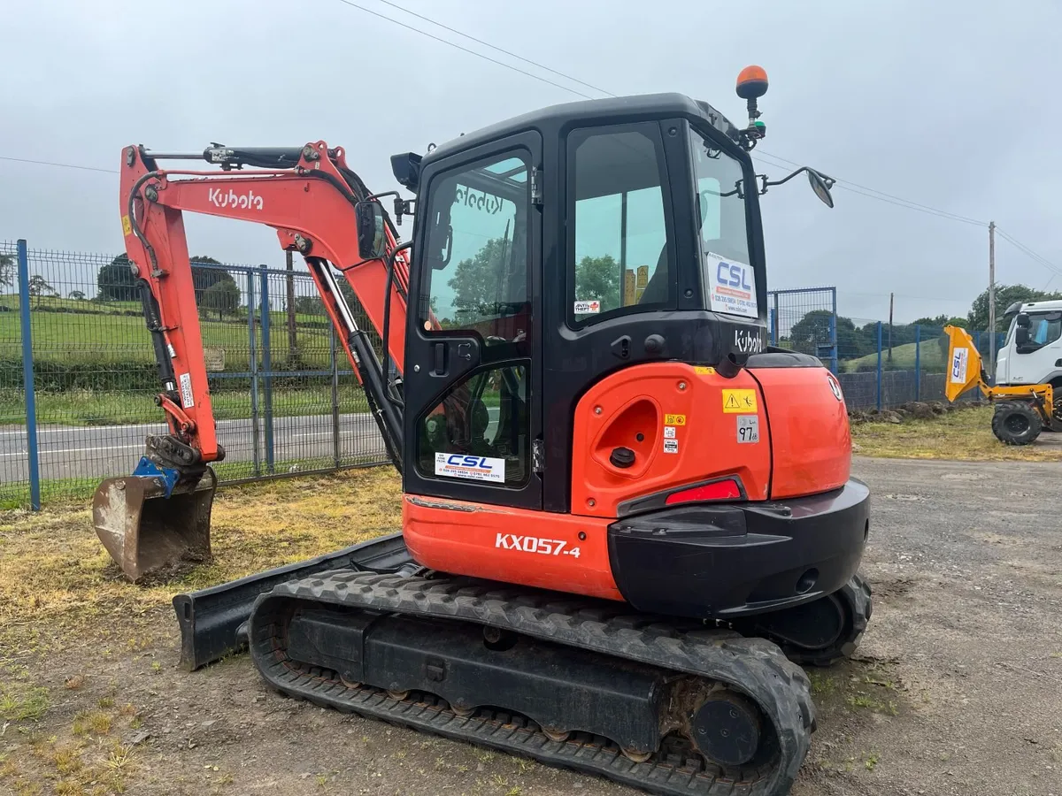 Kubota Kx057-4 Excavator 2019 - Image 1
