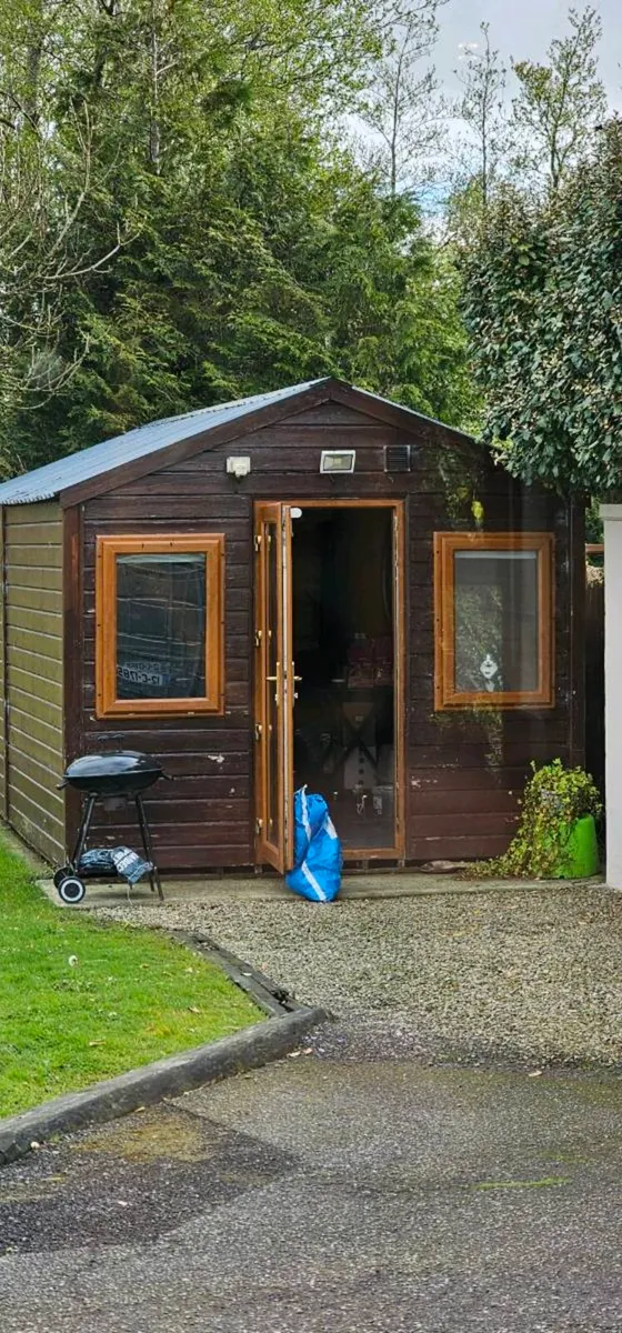 Wooden Cabin Shed 6x3 insulated - Image 3