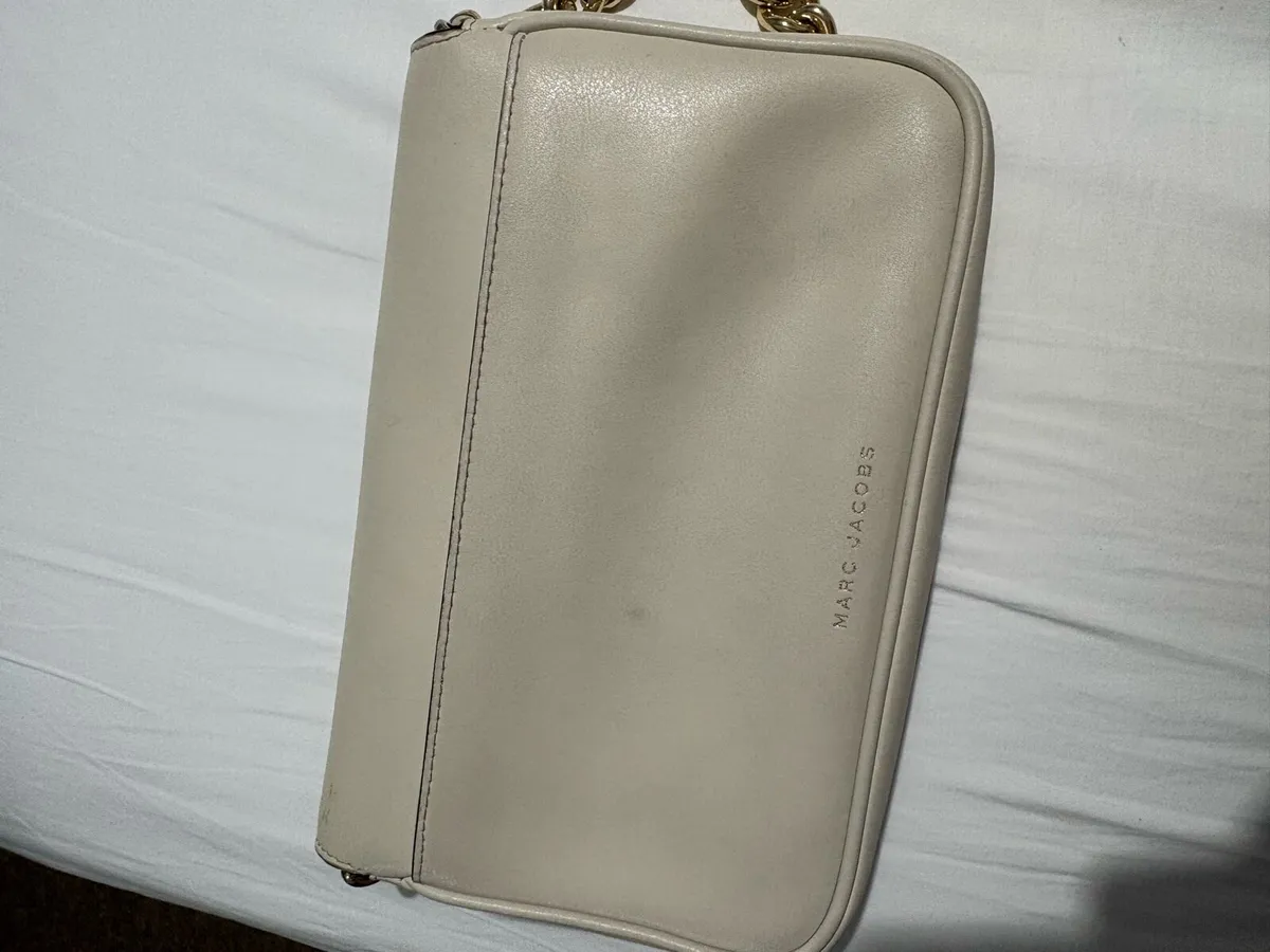Marc Jacobs the J Marc shoulder bag cream and gold - Image 4