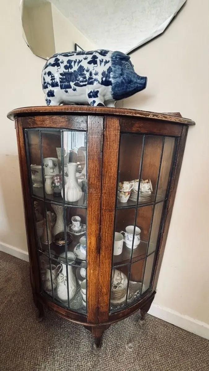 Vintage China Cabinet - Image 2