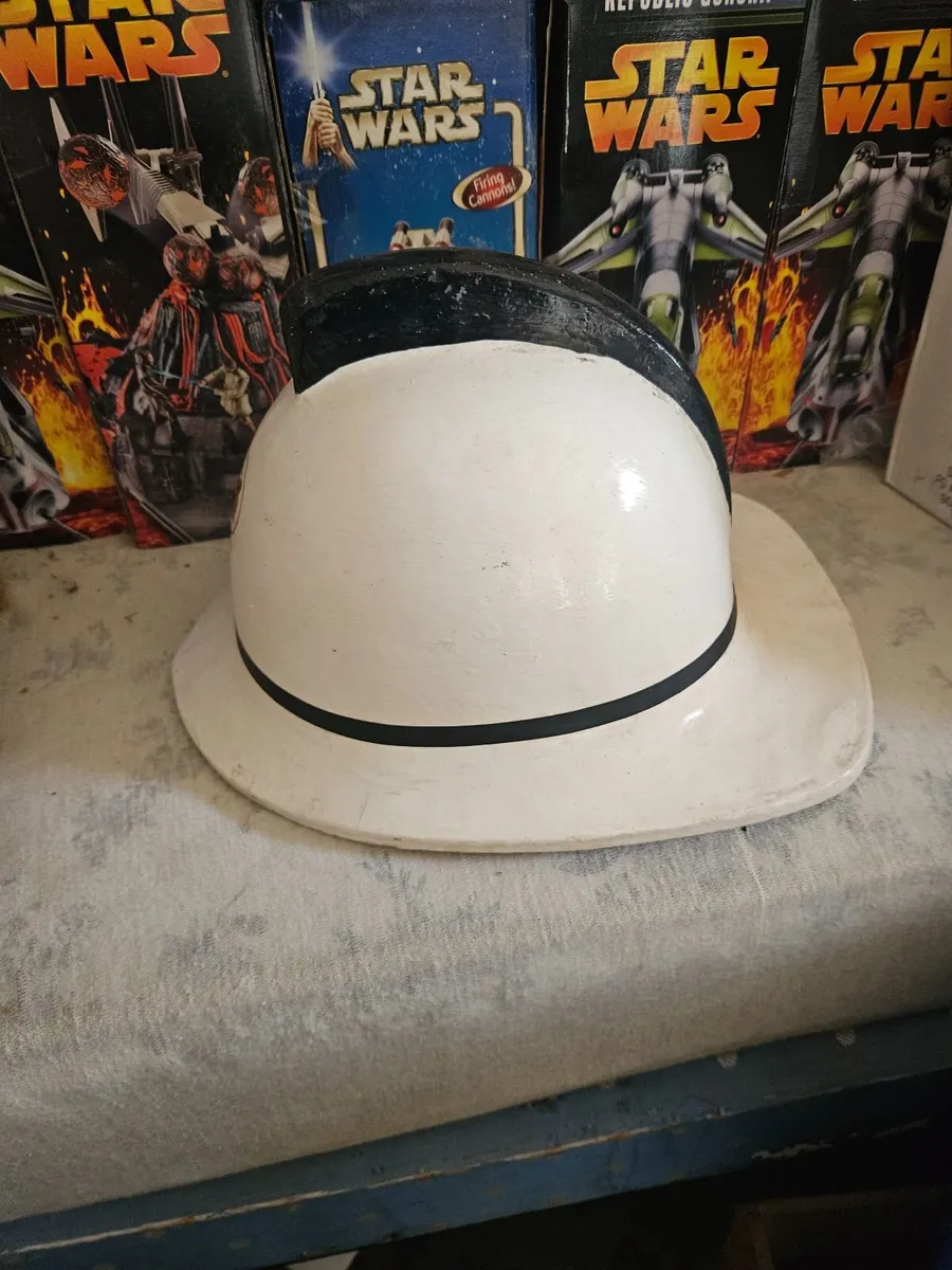 Vintage Fire Mans Helmet - Image 2