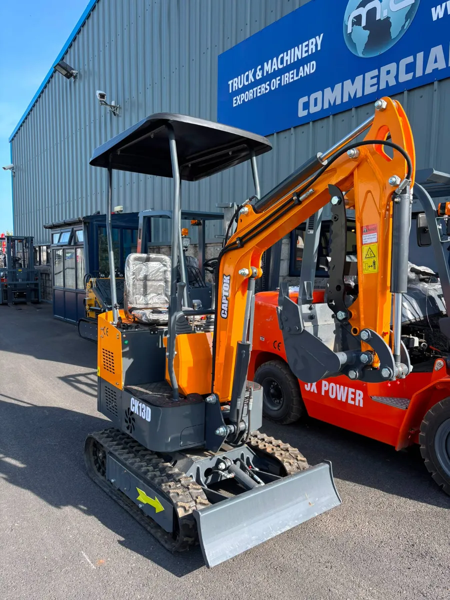 For Sale: 2026 Captock  CK130D Mini Diggers - Image 1
