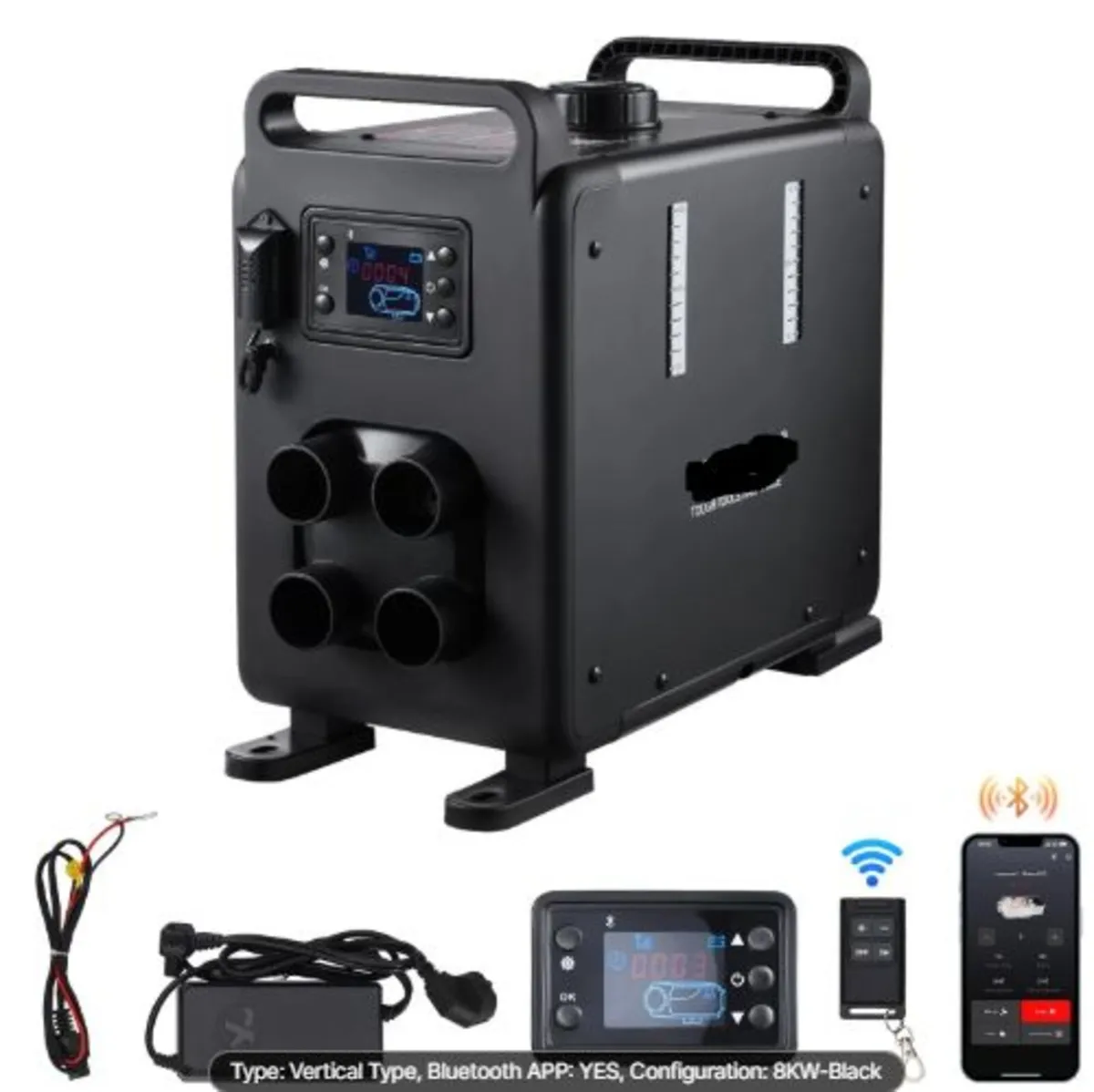 5-8KW Diesel Heater, 12V/24V All in One Diesel - Image 1