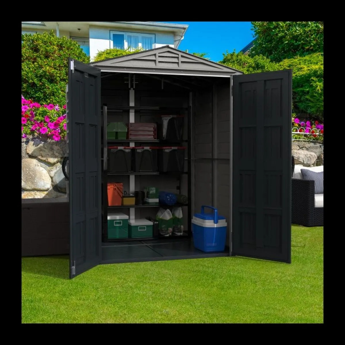 🏡 5x5 YardMate Garden Shed – Maintenance Free - Image 4