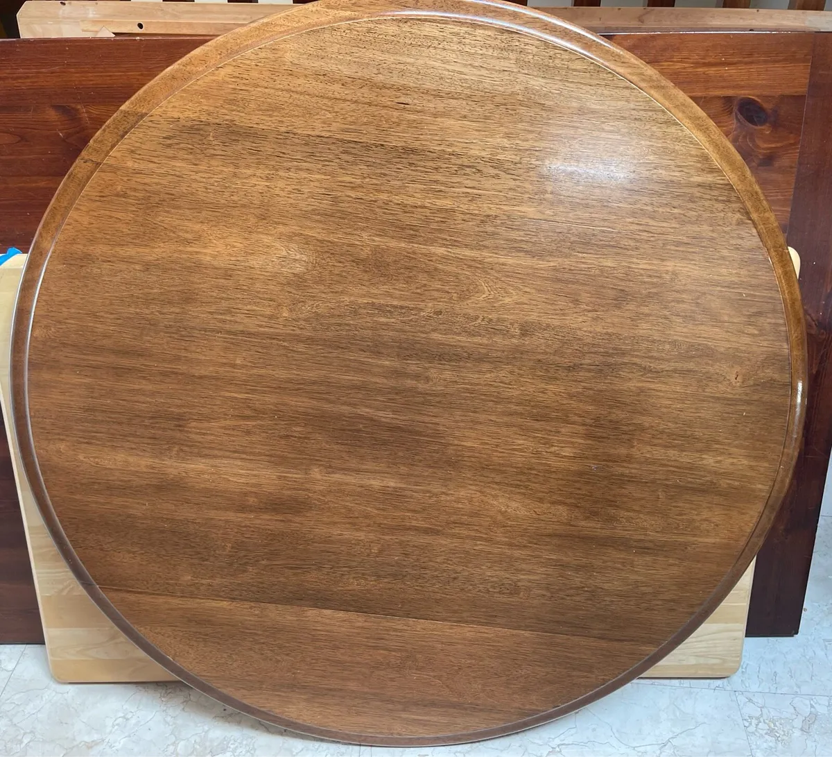 Circular Extendable Drop Leaf Kitchen Dining Table