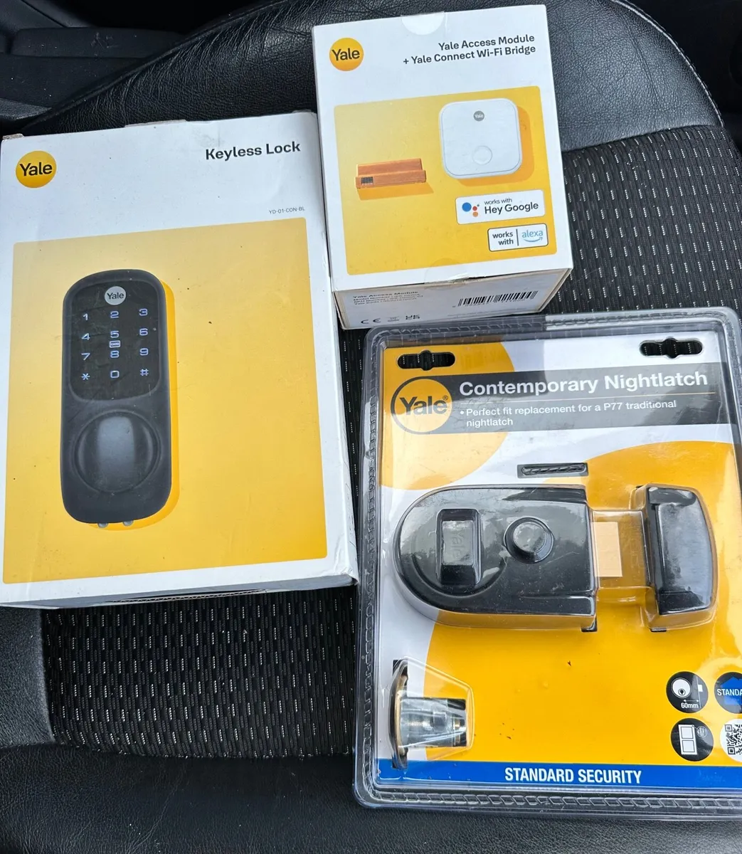 Yale Keyless Lock + Yale access module + Latch - Image 1