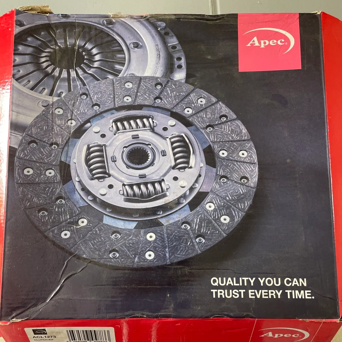 Apec ACL1273 Clutch Kit 3pc (Cover+Plate+Releaser) - Image 1