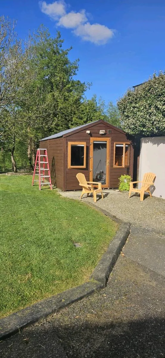 Wooden Cabin Shed 6x3 insulated - Image 2