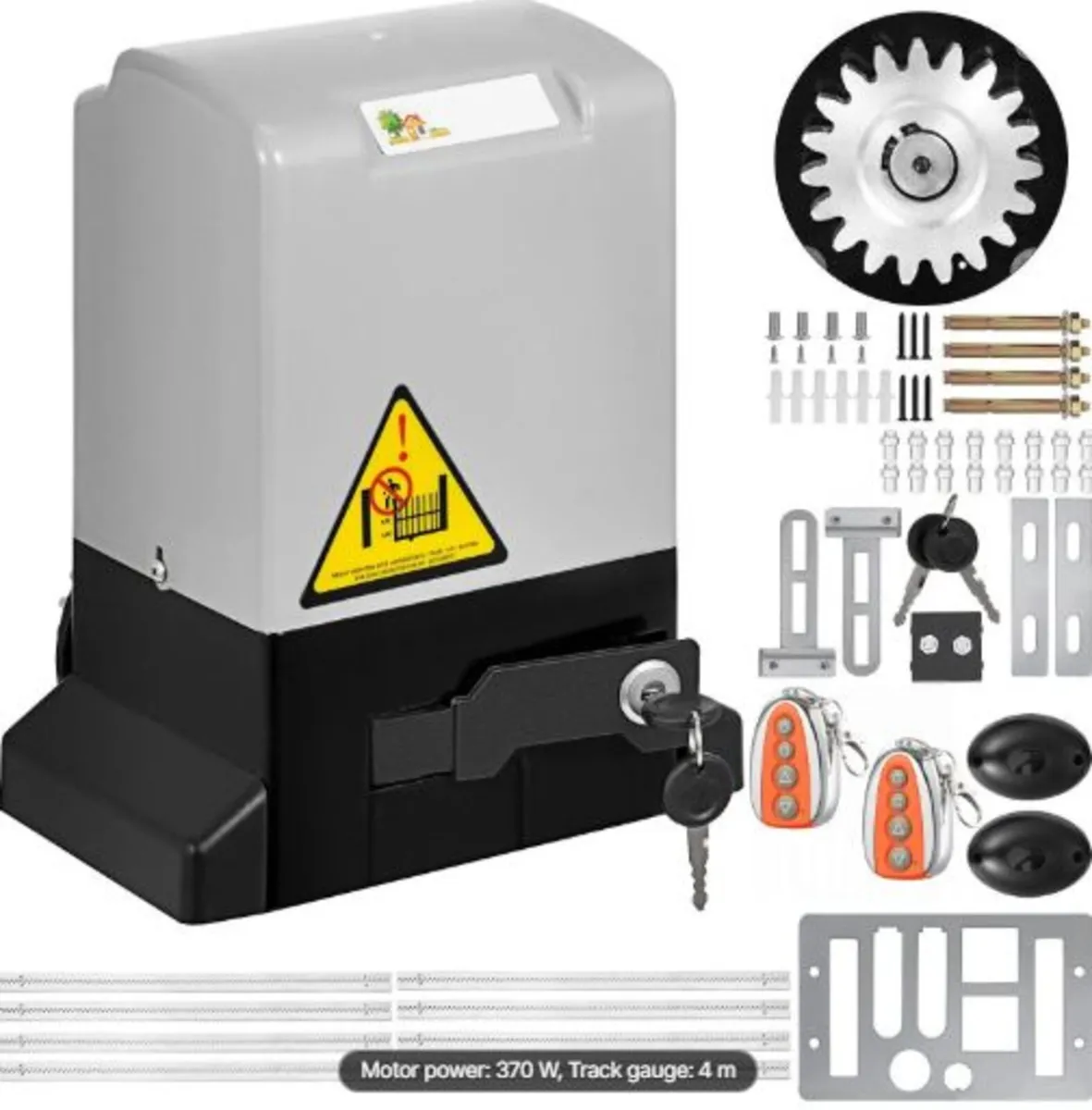 Automatic Gate Opener 600 kg/1300 lb,with Infrared - Image 1