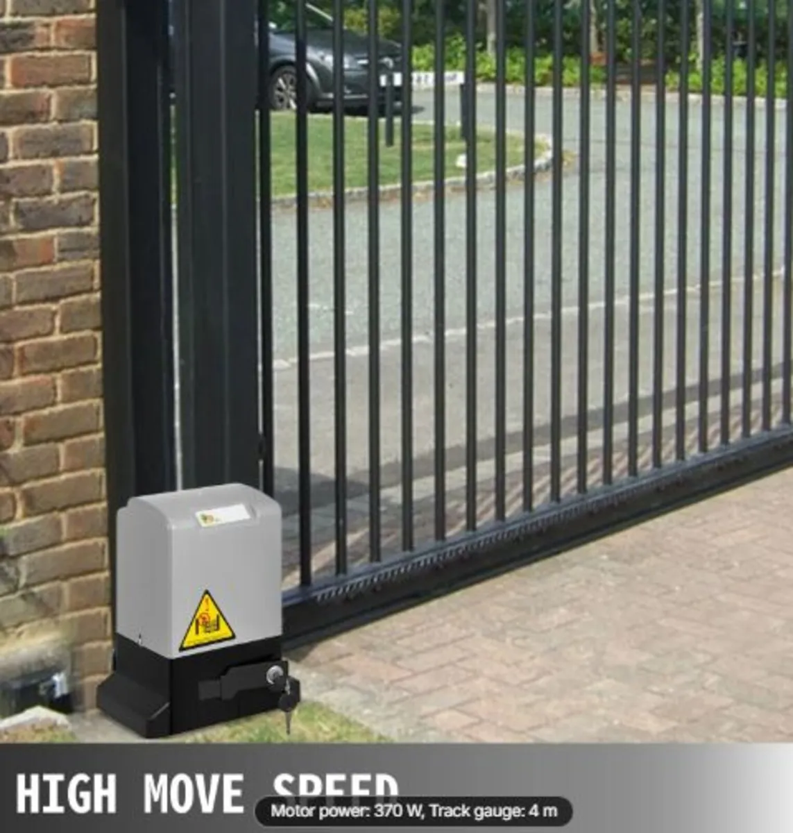 Automatic Gate Opener 600 kg/1300 lb,with Infrared - Image 3