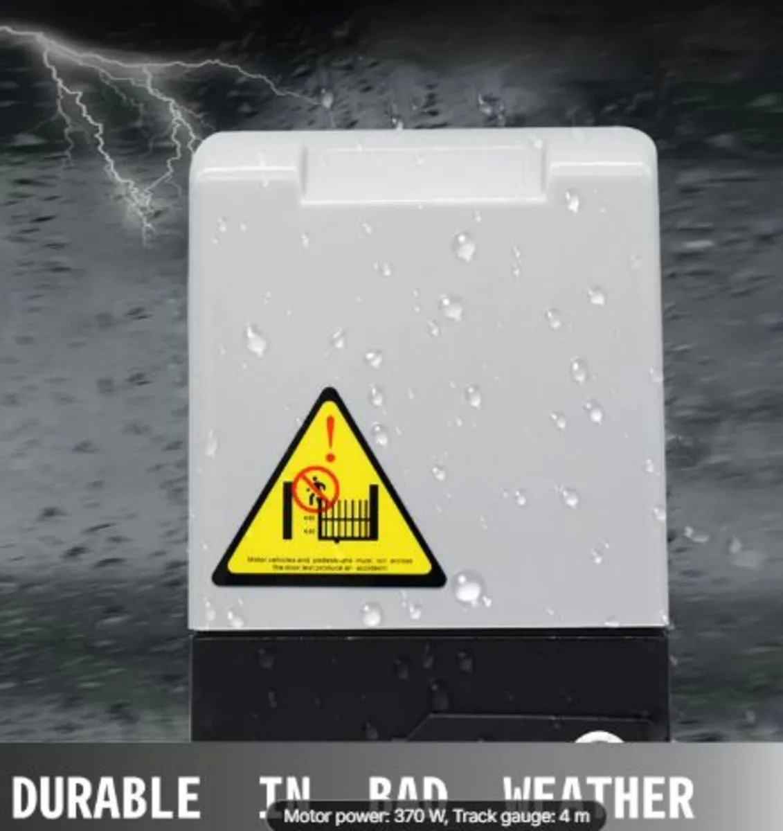 Automatic Gate Opener 600 kg/1300 lb,with Infrared - Image 4