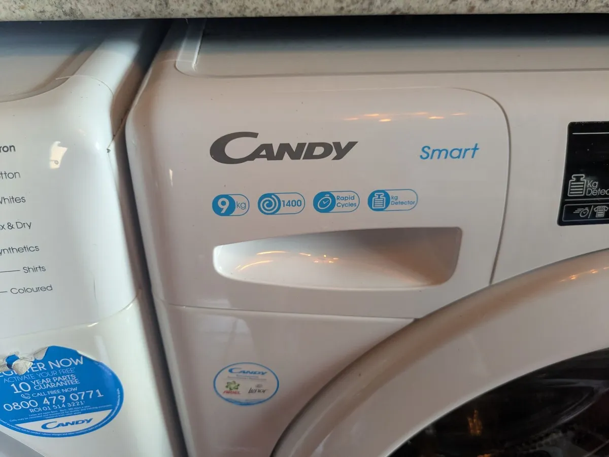 9kg Candy Smart Washing Machine & Dryer - Image 4