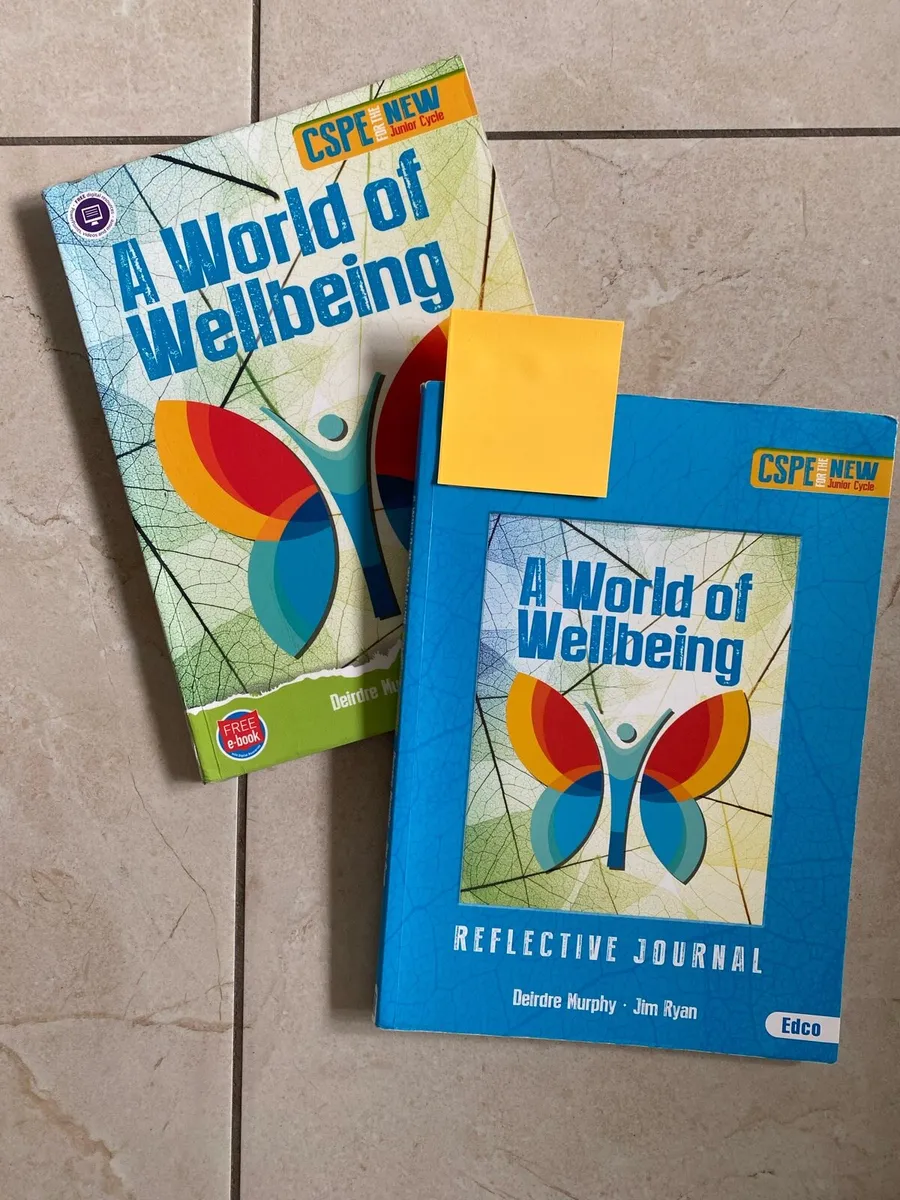 New A World Of Well-being Junior Cycle CSPE Edco - Image 1