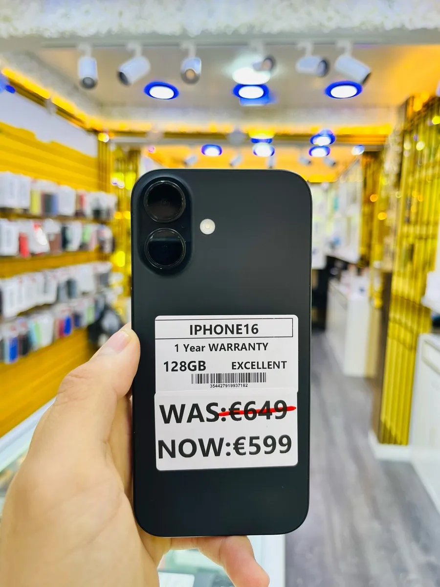 🔥iPhone 16 Excellent 128GB 1 Y warranty✅ - Image 1