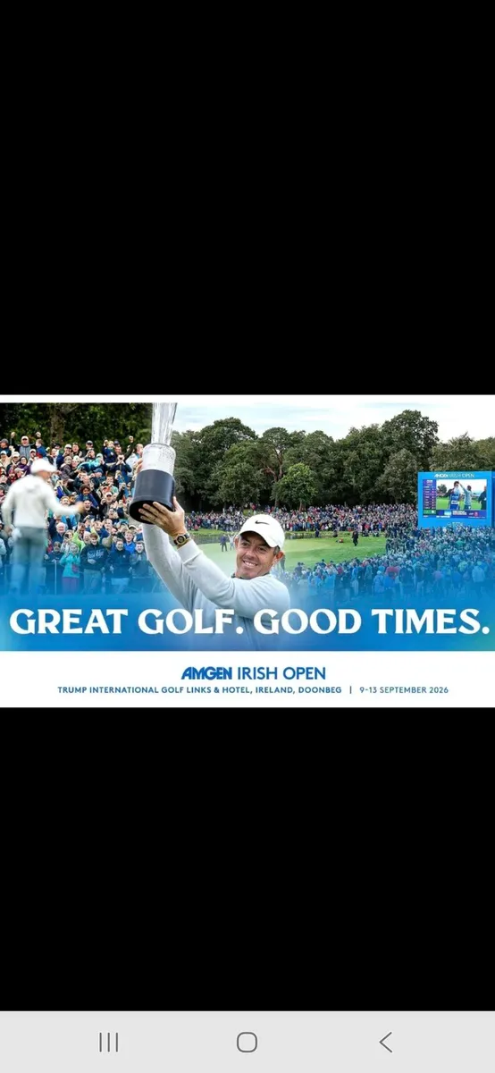 Irish Open tickets