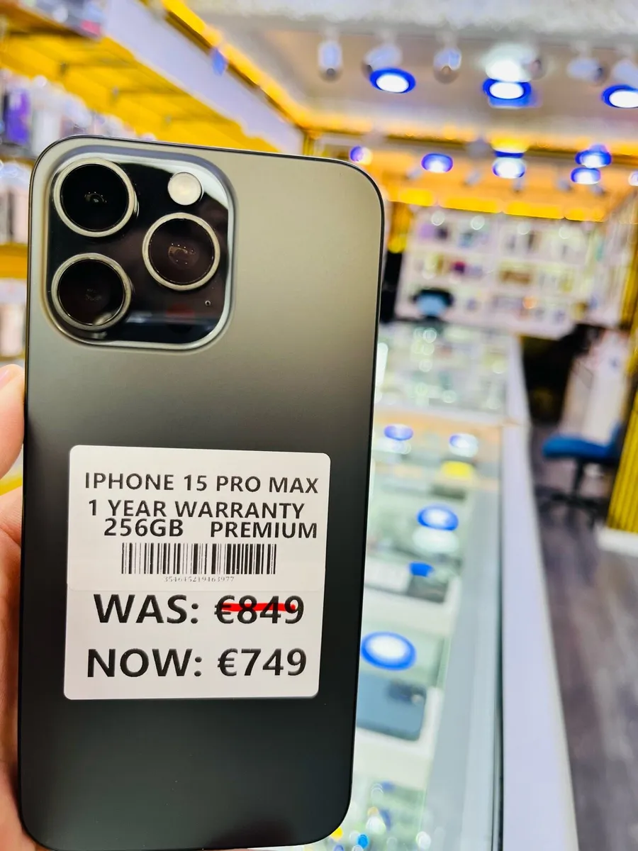 🔥IPhone15 promax 256GB premium 1Y warranty 😎 - Image 1