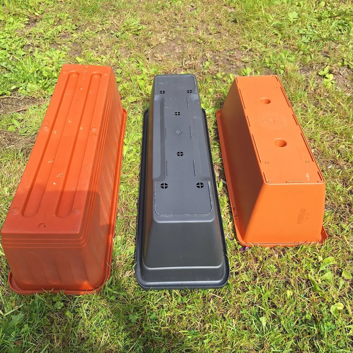 Garden Plant Pots / Window Boxes - Set of 3 - Image 2