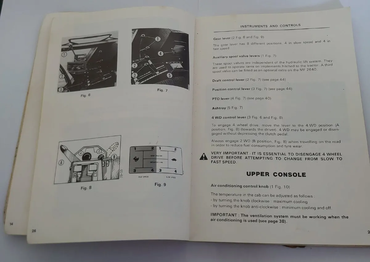 Massey Ferguson 2000 series Original book - Image 2
