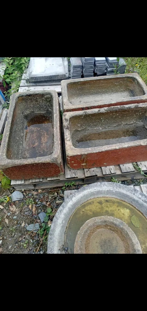 Antique Cattle Troughs