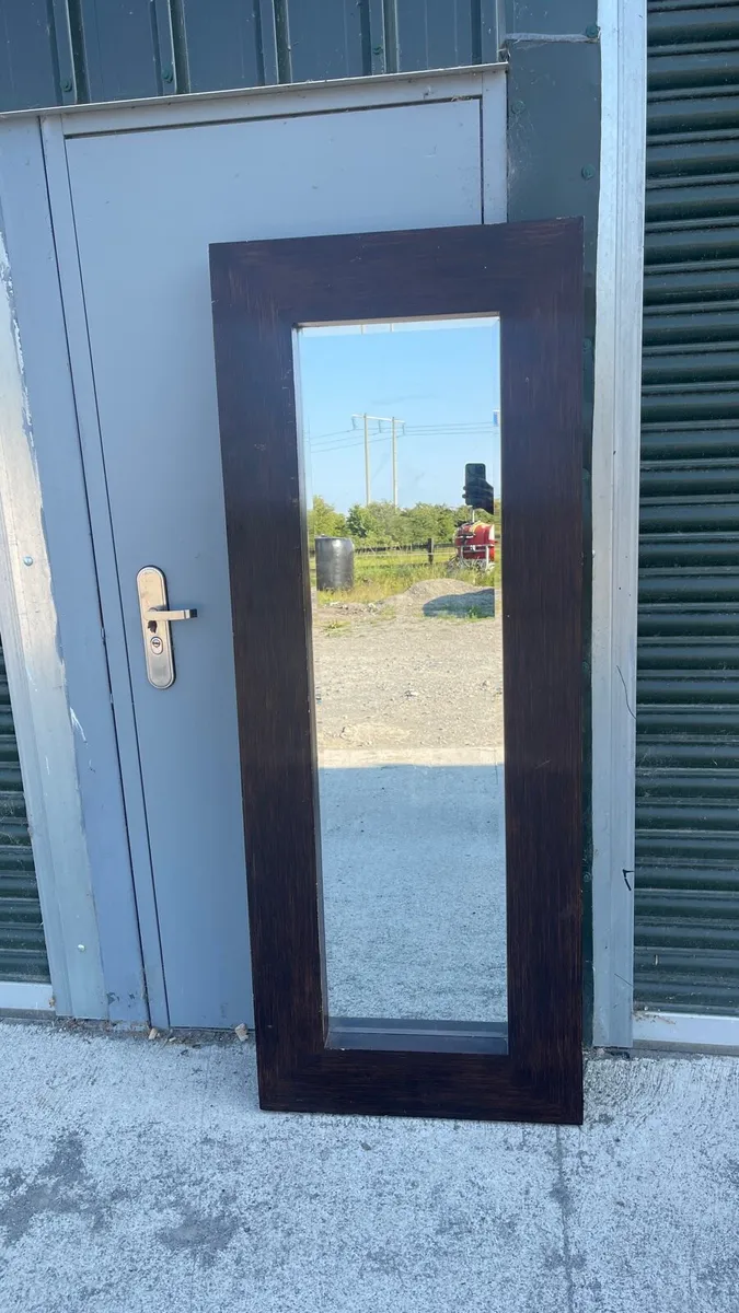 Large standing mirror