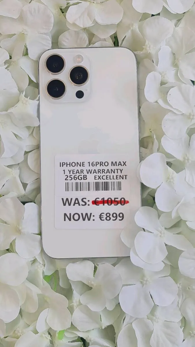 IPHONE 16 PRO MAX 256GB EXCELLENT 1 YEAR WARRANTY - Image 1