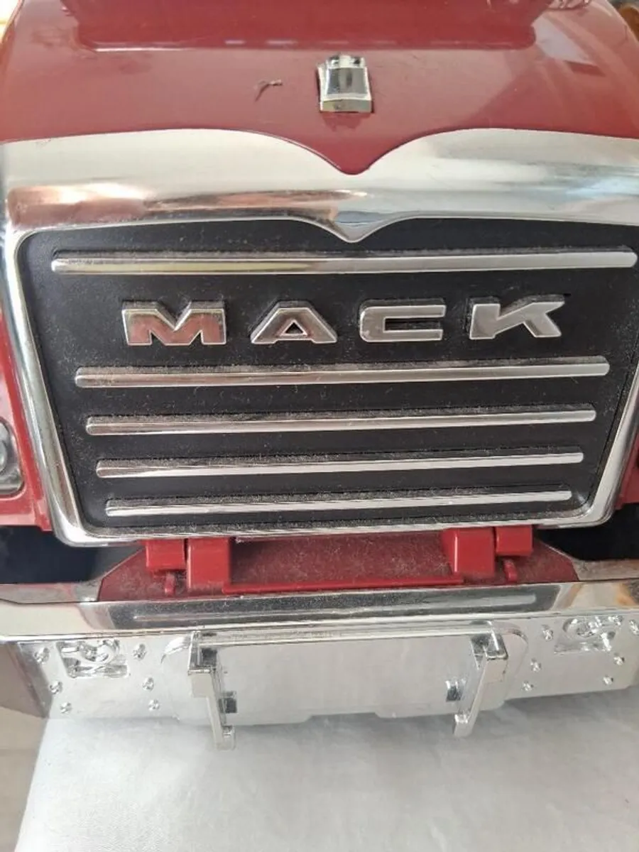 Bruder Mack Granite Truck with Low Loader & Digger - Image 1