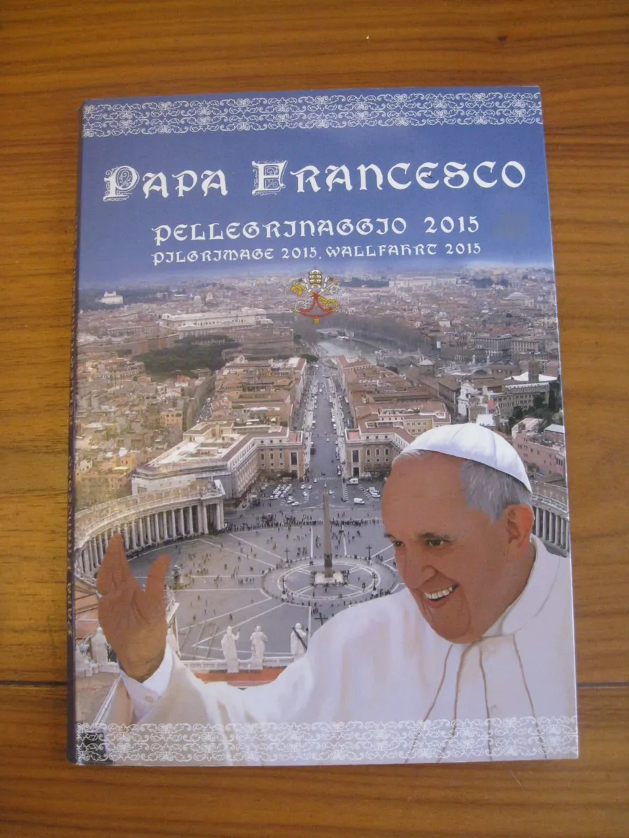 PILGRIMAGE 2015 OF THE POPE FRANCESCO COLORED UNC - Image 2