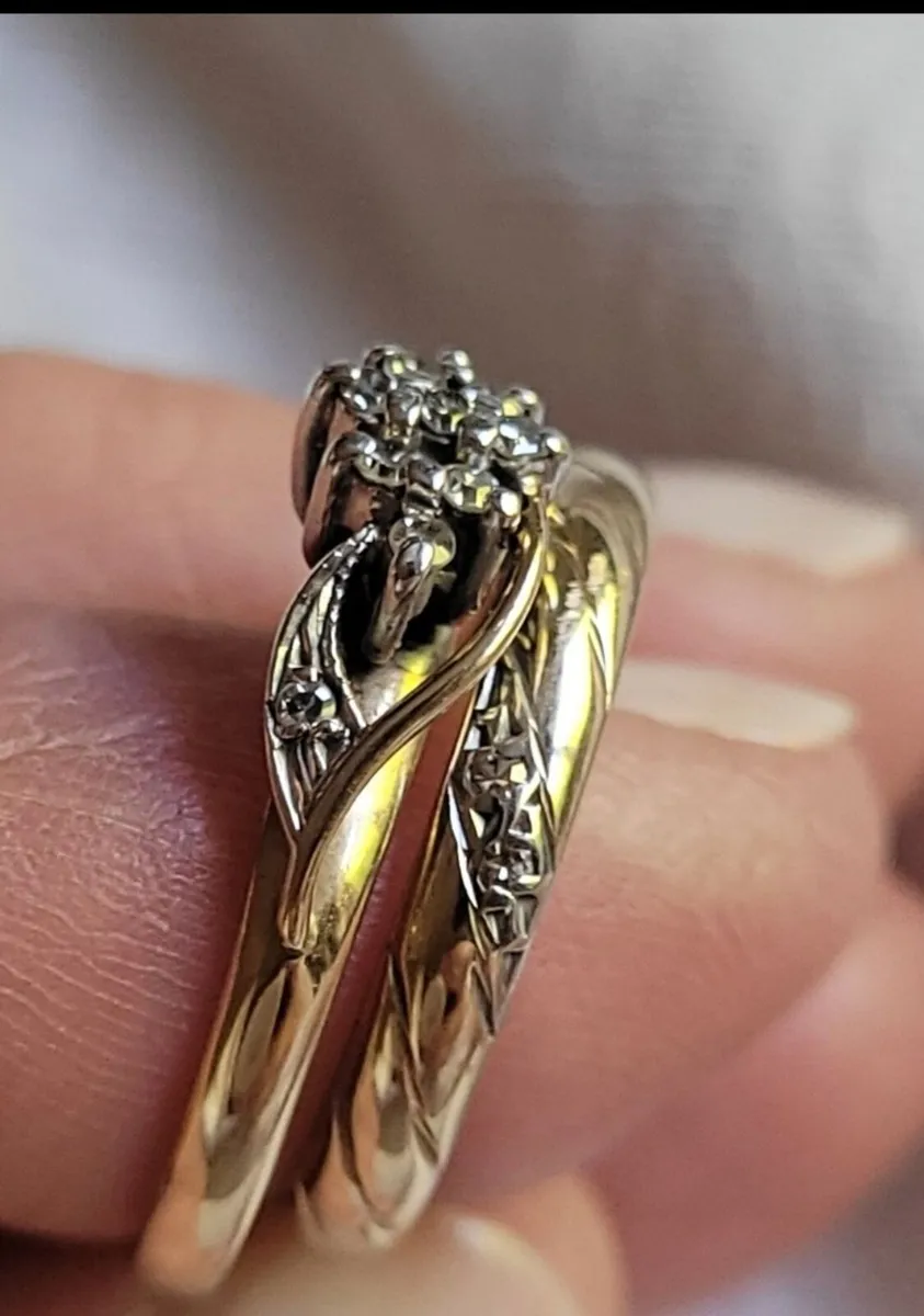Engagement and wedding rings - Image 4