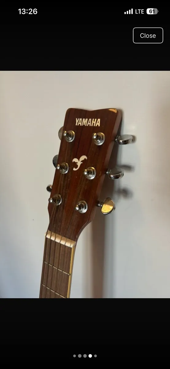 Yamaha FG-720S Acoustic Guitar - Image 3