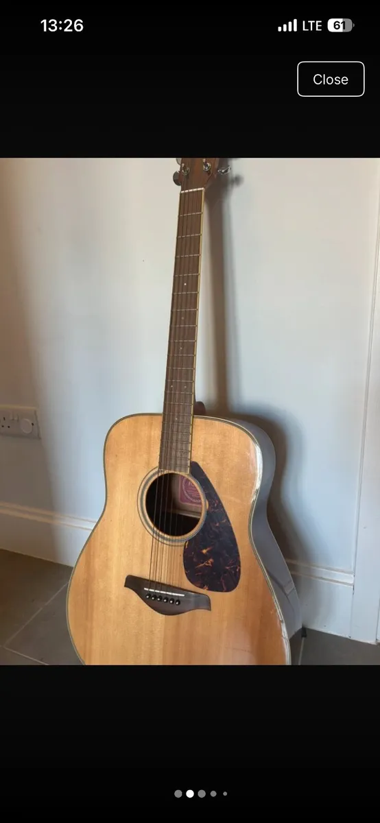 Yamaha FG-720S Acoustic Guitar - Image 2