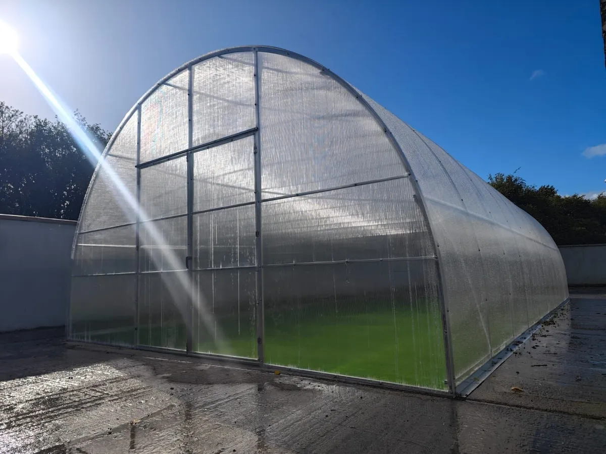 SALE Titan 5 Polycarbonate greenhouse/polytunnel - Image 4