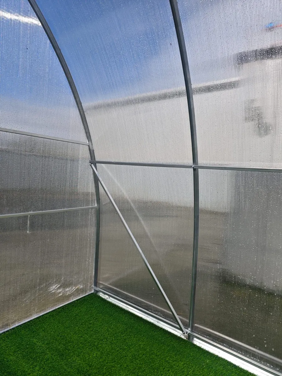 SALE Titan 5 Polycarbonate greenhouse/polytunnel - Image 3