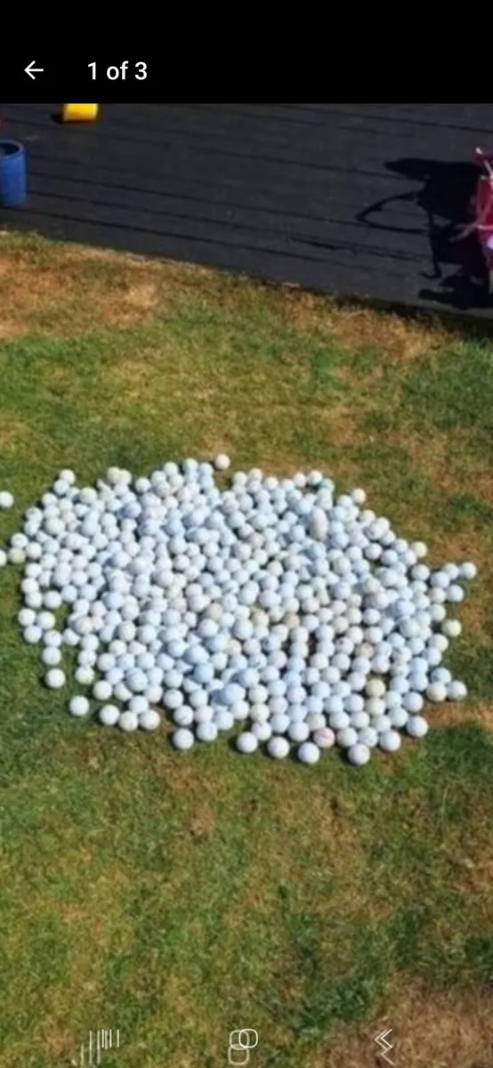 150 Golf balls - Image 1