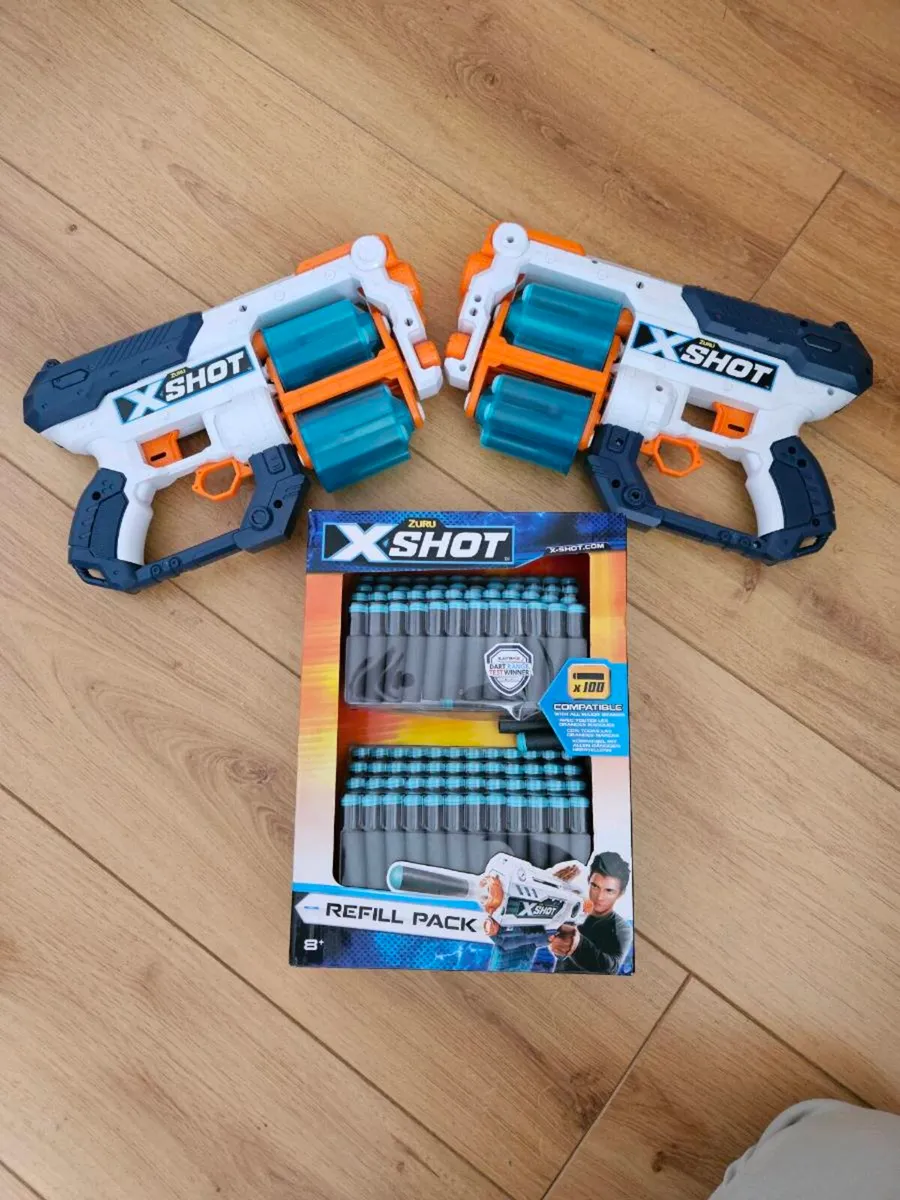 Nerf Guns with refill pack