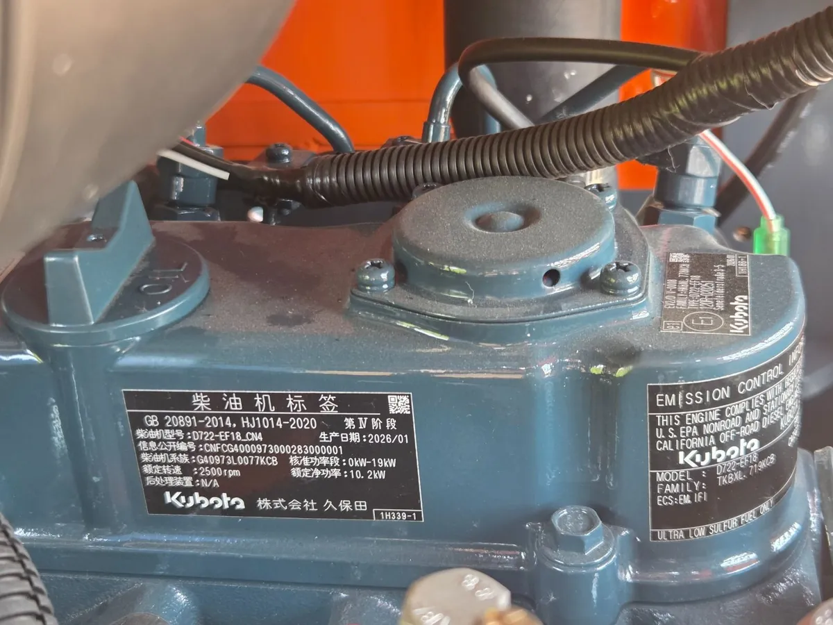 NEW KGX K18 1.8ton Mini Digger Kubota 3cyl Engine - Image 3