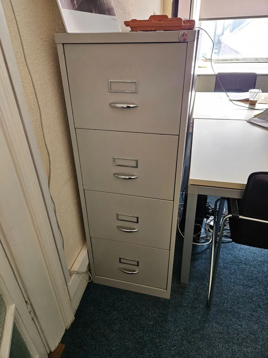 2 Free Filing Cabinets - Image 1