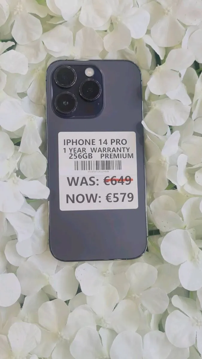 IPHONE 14 PRO 256GB PREMIUM 1YEAR WARRANTY