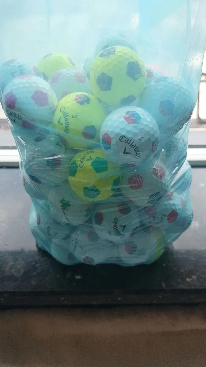 jj'S CORK GOLF BALLS - TRUVIS FOOTBALLS - Image 2