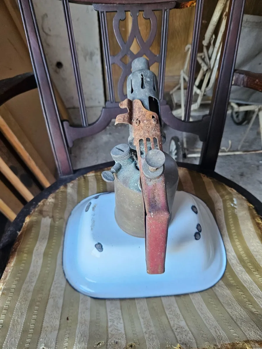 Vintage Brass Blow Torch - Image 3