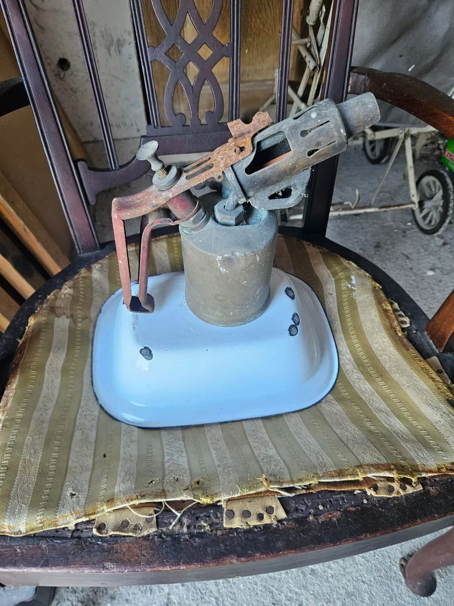Vintage Brass Blow Torch - Image 4