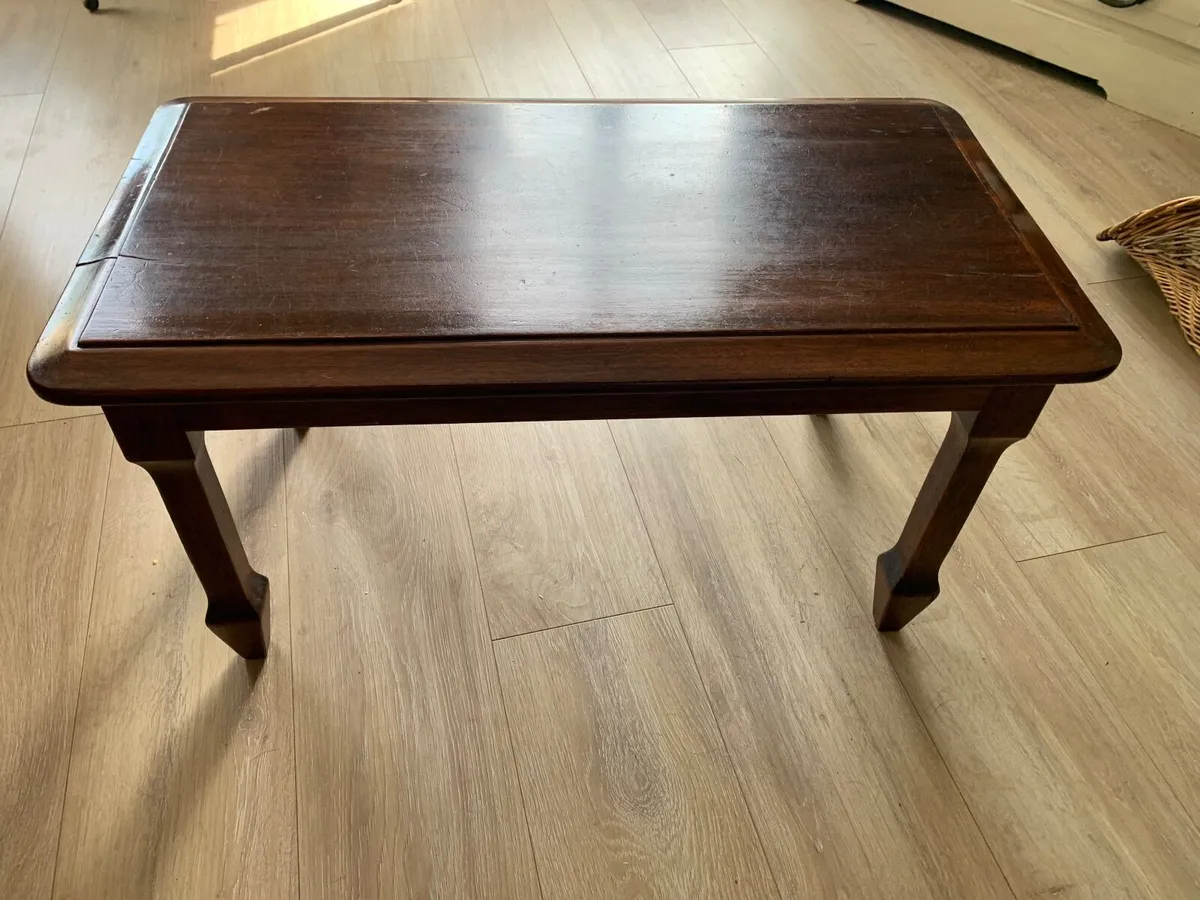Small Hardwood Table - Image 4