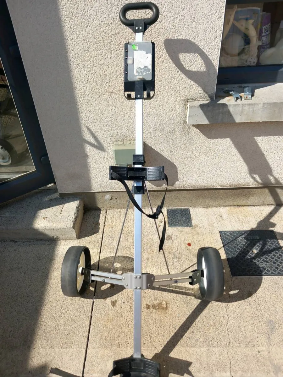 2 wheels golf trolley - Image 4