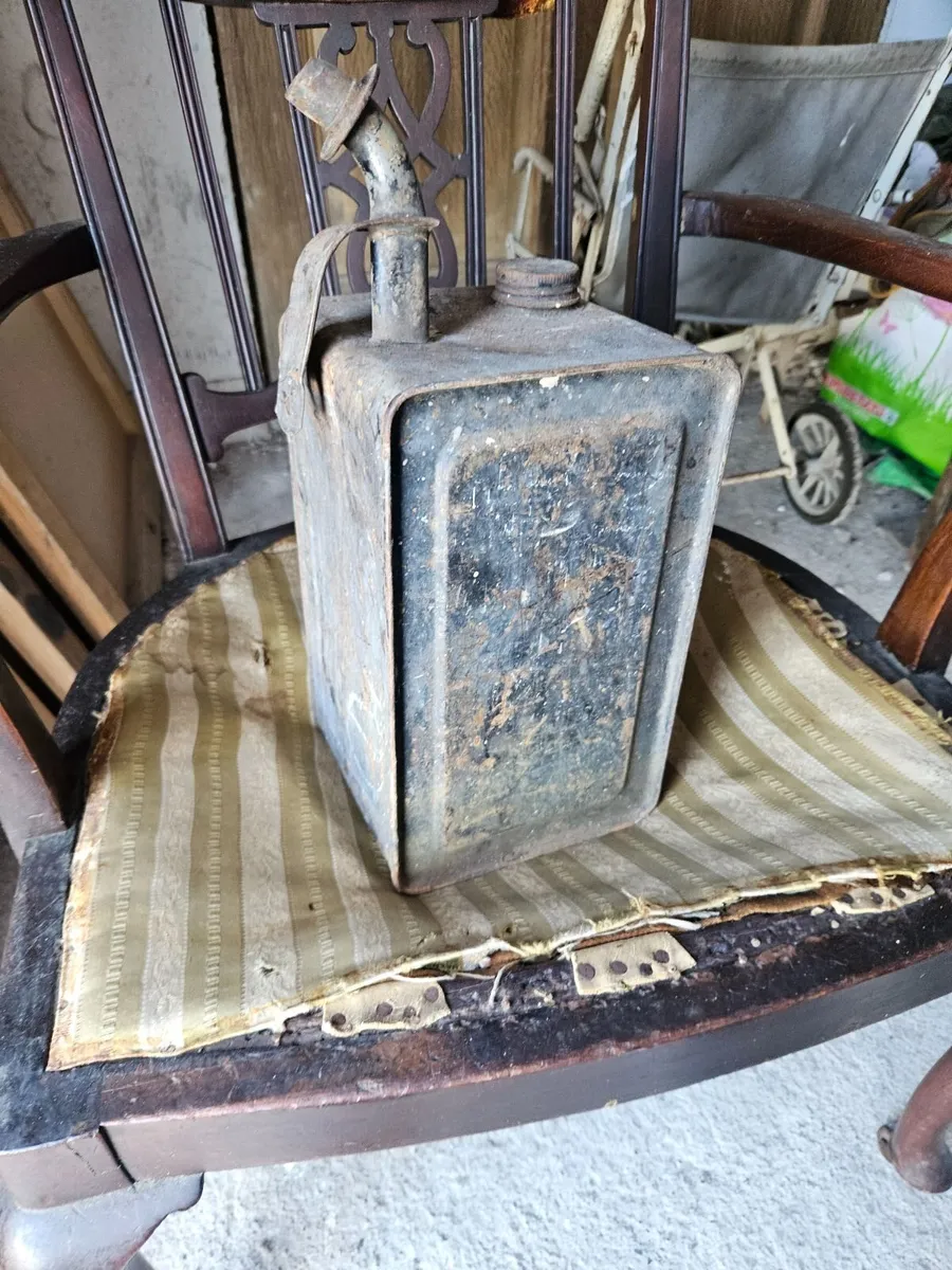 Vintage Oil Petrol Can - Image 4