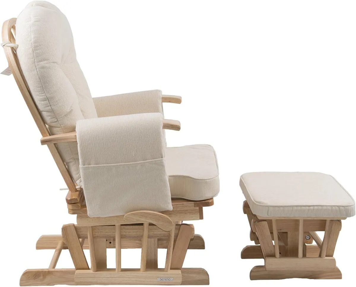 Sereno Nursing Glider Maternity Rocking Chair - Image 2