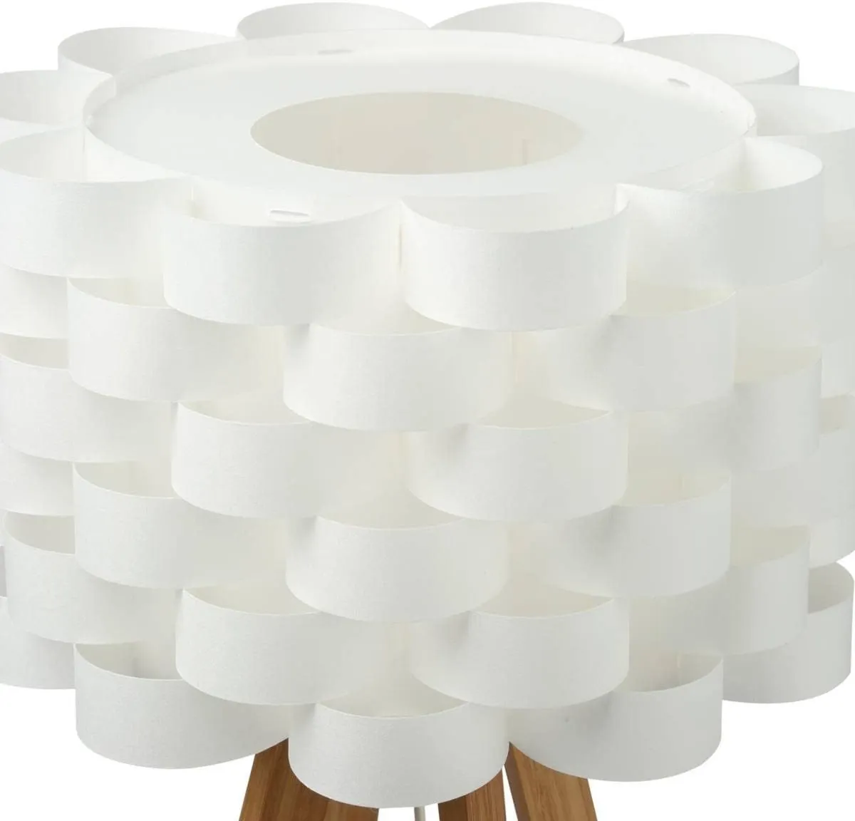 Simple Design Floor Lamp Bamboo Stand - Image 4