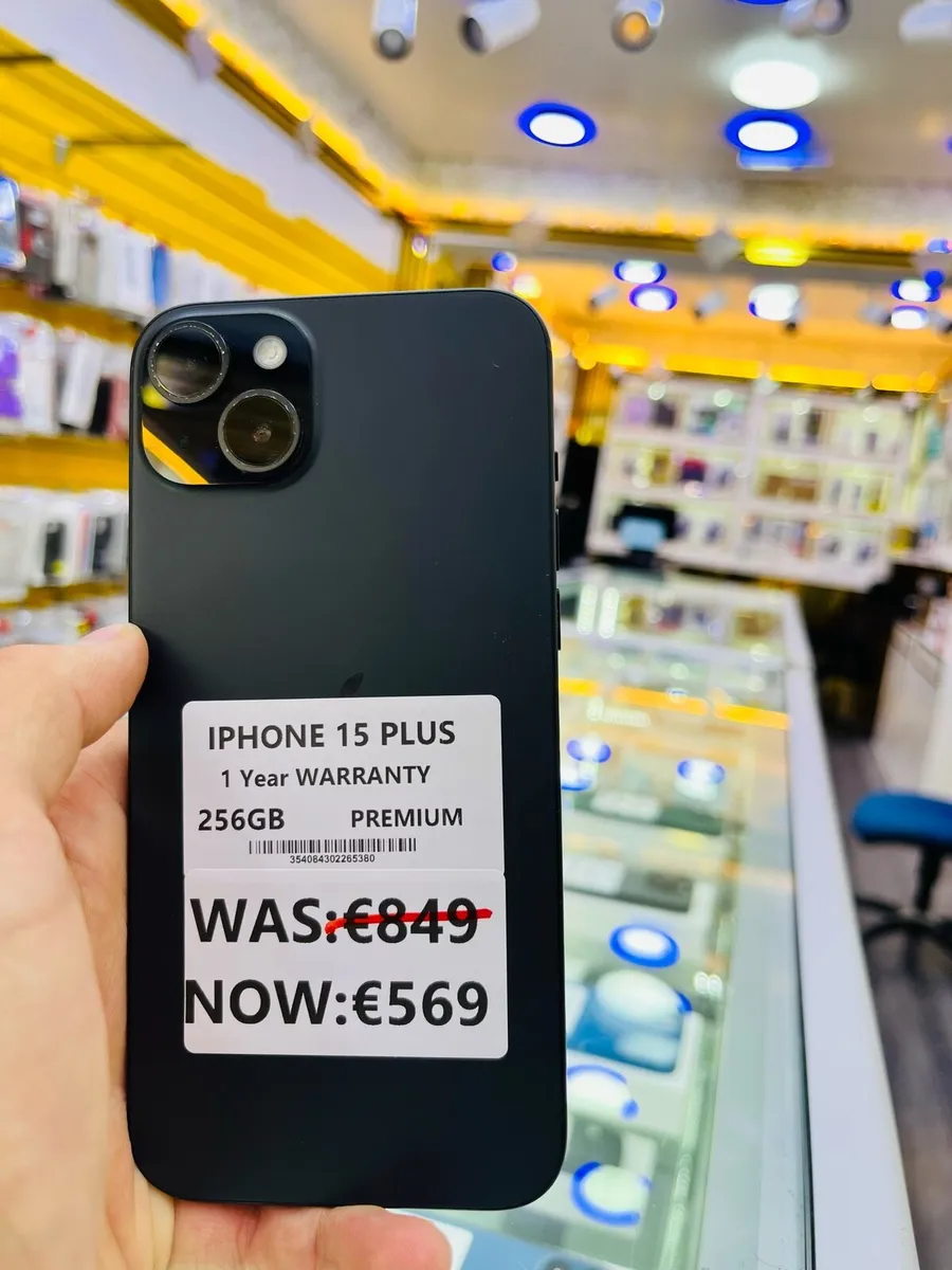 🔥iPhone15 PLUS 256GB premium 1Y warranty 🔥 - Image 1