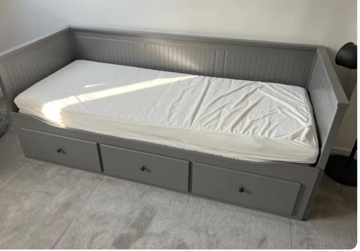 Ikea day bed grey - Image 2